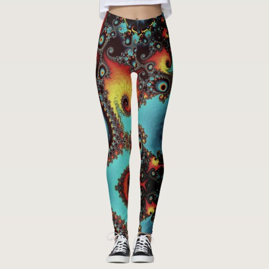 Leggings Légumineuses à imaginaires fragiles (Devant)