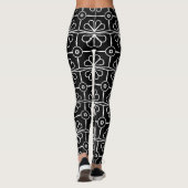Leggings légumineuses à motifs floraux (Dos)