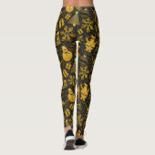 Leggings légumineuses à neige en or (Dos)