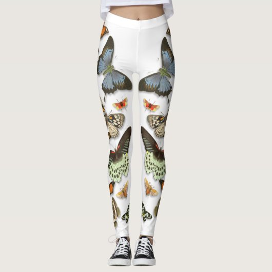 Leggings Légumineuses à papillon (Devant)
