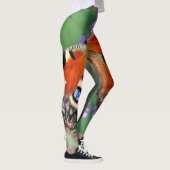 Leggings Légumineuses à papillon de paon (Droite)