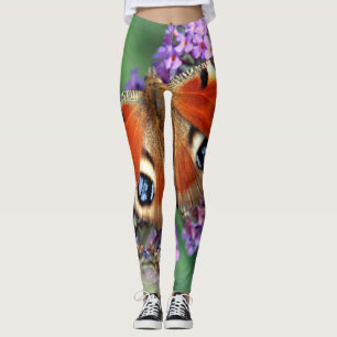 Leggings Légumineuses à papillon de paon