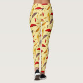 Leggings Légumineuses à parapluie motif (Dos)