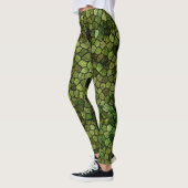 Leggings Légumineuses à peau de reptile (Gauche)