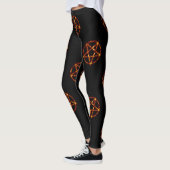 Leggings légumineuses à pentagramme (Gauche)