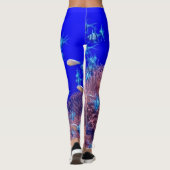 Leggings Légumineuses à poissons pour femmes (Dos)