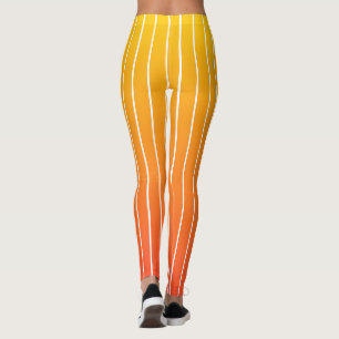 Leggings Légumineuses à rayures