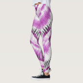 Leggings Légumineuses à teinture violette lilas (Gauche)