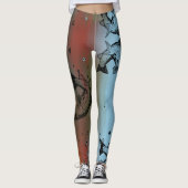 Leggings Légumineuses à truites (Devant)