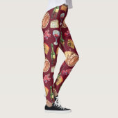 Leggings Légumineuses à vin et fromage (Droite)