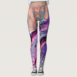 Leggings Légumineuses - Ailes papillon Abstraites