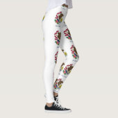 Leggings Légumineuses avec drapeau de l'Illinois State, Éta (Droite)