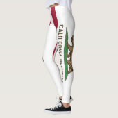 Leggings Légumineuses avec le drapeau de l'État de Californ (Gauche)