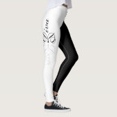 Leggings Légumineuses blanches de Diva (Droite)