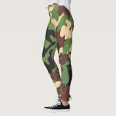 Leggings Légumineuses camodrapeau de l'armée (Gauche)