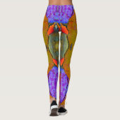 Leggings Légumineuses cosmiques. (Dos)