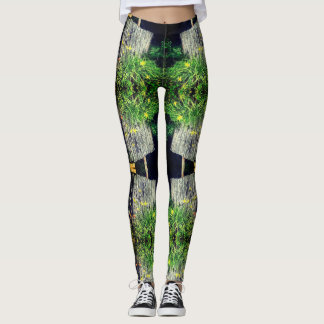 Leggings Légumineuses de clôture en bambou