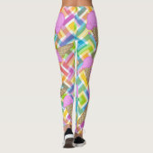 Leggings Légumineuses de crème glacée fraise (Dos)