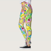 Leggings Légumineuses de crème glacée fraise (Gauche)