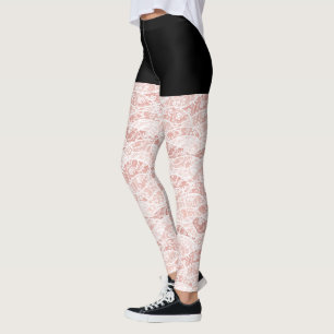 Leggings Légumineuses de dentelle blanche Faux - Amusants