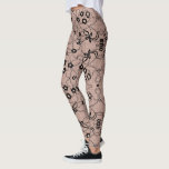 Leggings Légumineuses de dentelle noire Faux avec fleurs<br><div class="desc">Faux Black Lace Fishnet Fleurs romantiques et Feuille Élégant cadeau de plaisir moderne - Choisissez / ajoutez votre couleur arrière - plan préférée. Vous pouvez également ajouter votre texte / nom. Redimensionner et déplacer ou supprimer / ajouter élément - image / texte avec outil de personnalisation. Conception par MIGNED. S'il...</div>