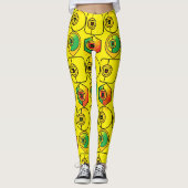 Leggings Légumineuses de design portugais (Devant)