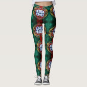 Leggings Légumineuses de design portugais (Devant)