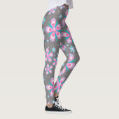 Leggings légumineuses de fleurs et d'étoiles (Droite)
