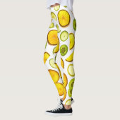 Leggings Légumineuses de fruits d'agrumes (Gauche)