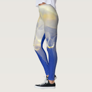 Leggings Légumineuses de méduses - Photo d'une méduse