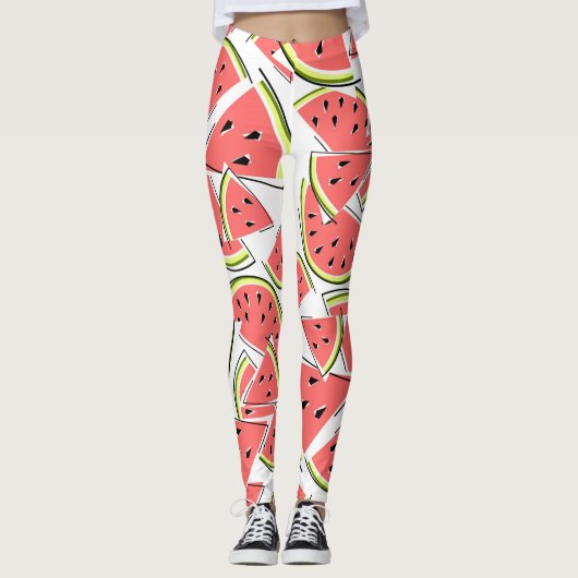 Leggings Légumineuses de pastèque (Devant)