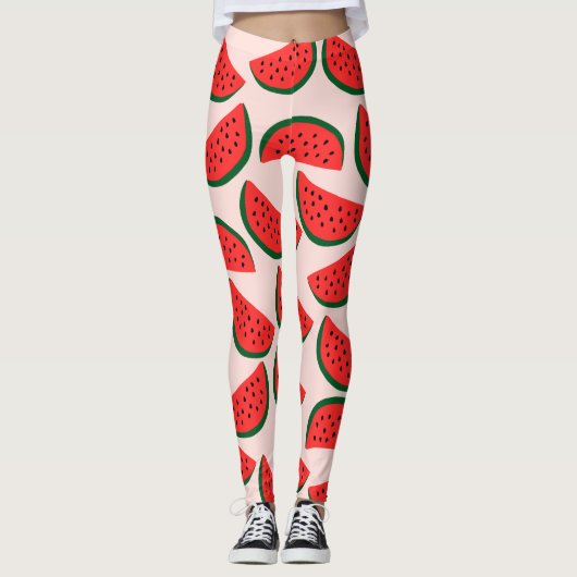 Leggings Légumineuses de pastèque (Devant)
