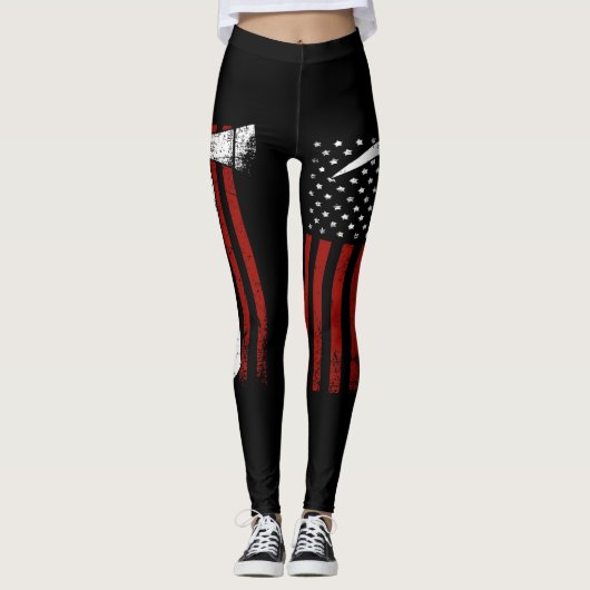 Leggings légumineuses de pompier (Devant)