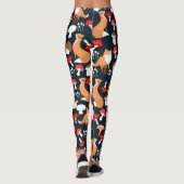 Leggings Légumineuses de renard mou et champignons (Dos)
