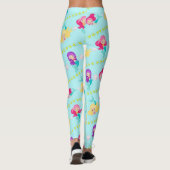 Leggings Légumineuses de sirène (Dos)