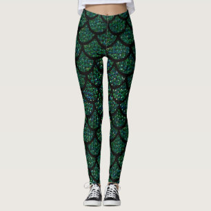 Leggings légumineuses de sirène