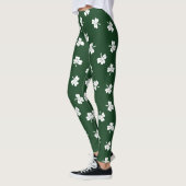 Leggings Légumineuses de trèfle vert (Gauche)