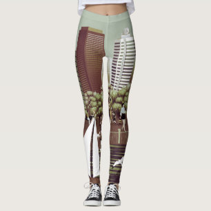 Leggings Légumineuses du paysage urbain