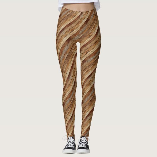 Leggings Légumineuses en bois (Devant)