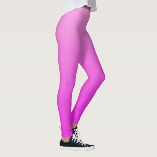 Leggings Légumineuses en dégradé rose (Droite)