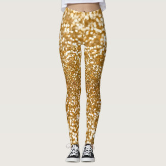 Leggings légumineuses en or