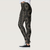 Leggings Légumineuses en tissu de boue africaine imprimées (Gauche)