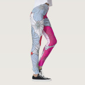 Leggings Légumineuses florales (Droite)