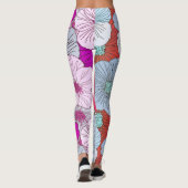 Leggings Légumineuses florales (Dos)
