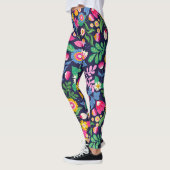 Leggings Légumineuses florales (Gauche)