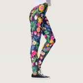 Leggings Légumineuses florales (Droite)