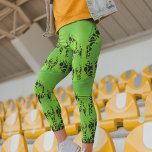 Leggings Légumineuses - Fun<br><div class="desc">Gooey, vert, minceur, idiot, amusant et maintenant vous aussi ; sans tout le désordre ! Un grand cadeau pour cette nièce idiote qui aime jouer avec de la slime. (Et dont la mère est fatiguée de nettoyer!) Aussi amusant pour Halloween ou n'importe quand vous voulez juste se démarquer. Obtenez-les dans...</div>