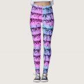 Leggings Légumineuses hébraïques - ultraviolet (Devant)
