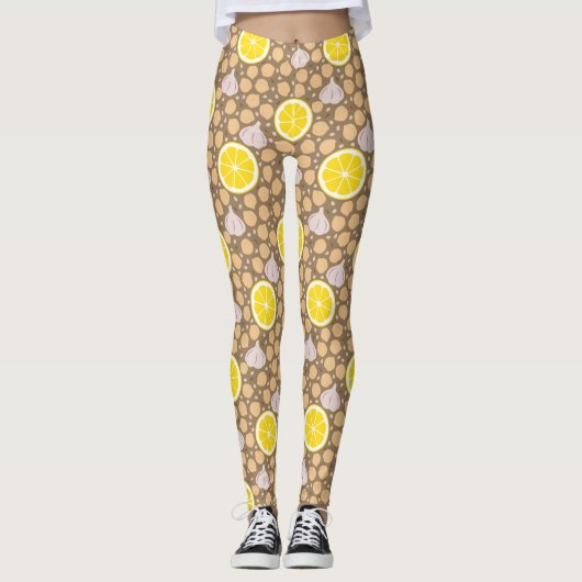 Leggings Légumineuses Hummus (Devant)
