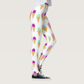 Leggings Légumineuses Motifs à la crème glacée (Droite)
